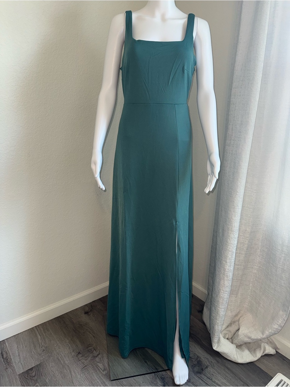 NWT Birdy Grey Bridesmaid Dress in a Dusty teal/seafoam green color  Medium